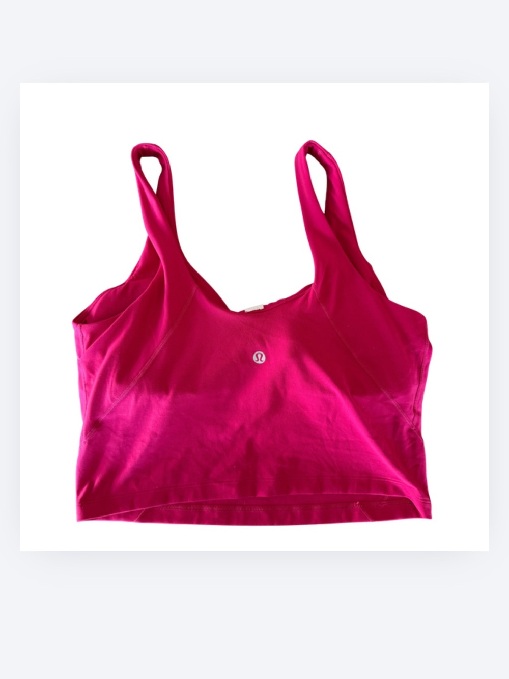 NWT Lululemon Align Tank Top Fuchsia Pink Size 10 - Picture 4 of 6